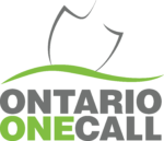 This is Ontario One Call's logo. If you click on it, it will take you to the homeowner's section of their website. You can read more about locate requirements, validity periods, regulation requirements and more.