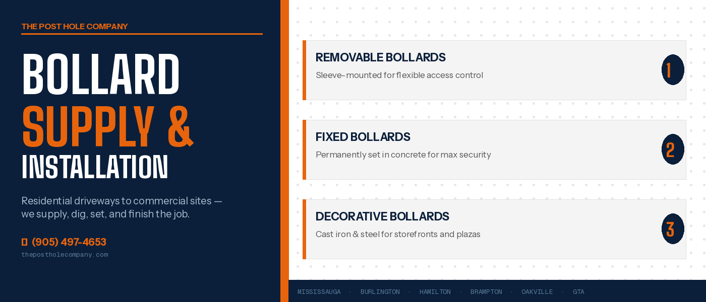 Bollard Supply & Installation